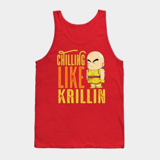 Chilling Krillin Tank Top